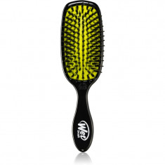 Wet Brush Shine Enhancer perie pentru un par stralucitor si catifelat Black-Yellow 1 buc