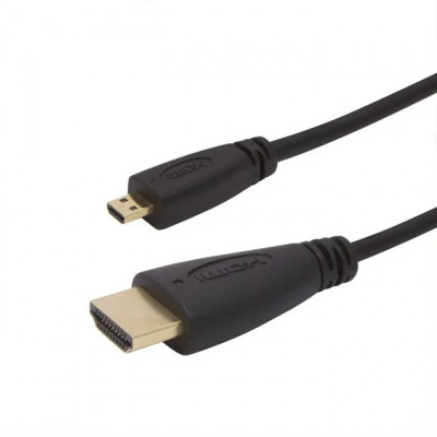 Cablu micro HDMI &amp;bull; 3 mcu conectoare placate cu aur foto