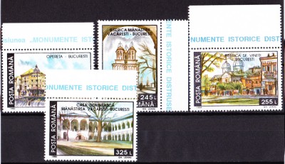 TSV$ - 1994 LP 1335 MONUMENTE ISTORICE DISTRUSE MNH/** LUX foto