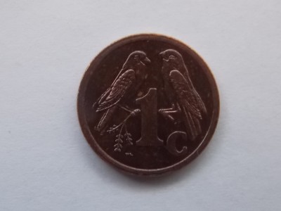 1 CENT 1996 AFRICA DE SUD-ININGIZIMU AFRIKA foto