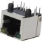 Soclu RJ45 Cat5 Ecranat 8p8c THT &icirc;n Unghi