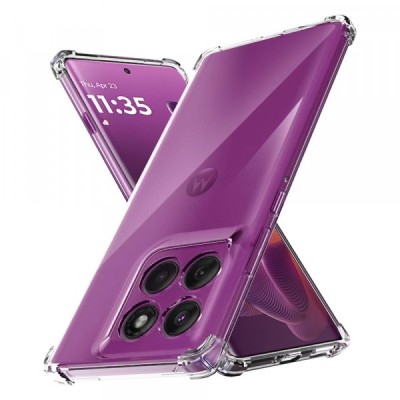 Husa pentru Motorola Edge 60 Pro, Techsuit, Shockproof Clear, Transparenta foto