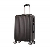 Troler calatorie, Model Easy Trip, 55x40x20 cm, roti 360, Negru