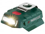 Adaptor baterie PARKSIDE 20 V PAA 20-Li B2 cu lumină LED, fără baterie
