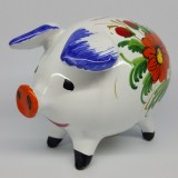 Pusculita ceramica porc, purcel, veche, vintage - Italia