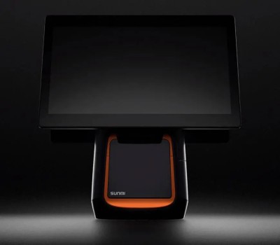 SUNMI DESKTOP POS SYSTEM L1563 T2s EN (15.6&amp;quot; + 15.6&amp;quot;, foto