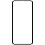 Folie Protectie Ecran Nevox pentru Apple iPhone 12 / Apple iPhone 12 Pro, Sticla securizata, Full Glue, 3d, Curved, Cu Rama ajutatoare Neagra