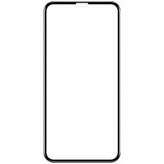 Folie Protectie Ecran OEM pentru Apple iPhone 12 Mini, Sticla securizata, Full Face, Full Glue, 6D Neagra