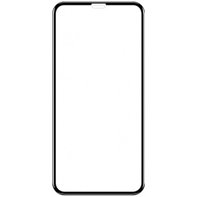 Folie Protectie Ecran Blueline pentru Apple iPhone 11 Pro Max, Sticla securizata, Full Face, Full Glue, Neagra foto