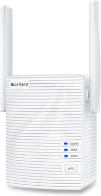 BsTrend WiFi Range Extender 1200Mbps Repetor de amplificare a semnalului, acoper foto