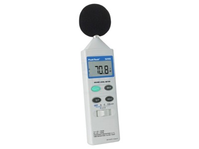 Decibelmetru LCD 35...130dB foto