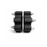 Distantier ATV 50 mm 4x136 centrare 120 cu 8 piulite M12x1.5 set 2 bucati aluminiu forjat negru Cod: DST8011
