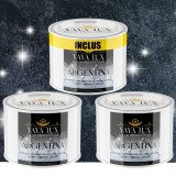 Vopsea Decorativă de Lux Argentina &ndash; Negru | Pachet 1.5L (2&times;0.5L + 0.5L), Efect 3D Stelat-Toro Decor, YaYa Color