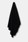 Elisabetta Franchi esarfa culoarea negru, neted, SC10F56E2