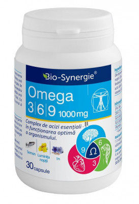 OMEGA 3*6*9 1000mg 30 cps BIO-SYNERGIE ACTIV foto