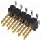 Conector TE Connectivity AMPMODU MOD II tată PIN 10 şiruri pini