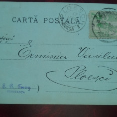 1903-C.P. circ.-francatura Caisorii- RARA