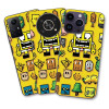 Husa Apple iPhone 7 Plus / 8 Plus Silicon Gel Tpu Model Pixel Art Spongebob
