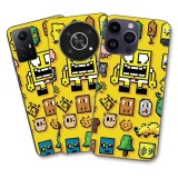 Husa Apple iPhone XS Max Silicon Gel Tpu Model Pixel Art Spongebob