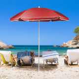 Umbrela de soare mare - 155 x 135 cm - rosu Best CarHome
