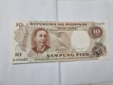 bancnota filipine 10 p 1969
