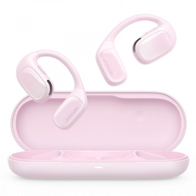 Casti Wireless JoyRoom JR-OE1, Bluetooth 5.3, True Wireless, Open Ear, Roz foto