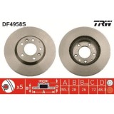 Set discuri frana Mazda Cx-7 (Er), Cx-9 (Tb), 2.2 MZR-CD AWD (ER10A), 2.3 DISi, 2.3 MZR DISI Turbo AWD (ER103), 2.3 MZR DISI Turbo AWD (ER3P), 2.5 MZ, Trw