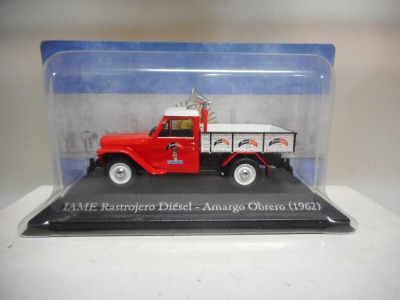 Macheta IAME Rastrojero Diesel - Amargo Obrero - 1962 DEAGOSTINI ARGENTINA 1:43 foto