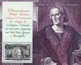 Italia 1992 - 500 de ani descoperirea Americii, bloc neuzat 6
