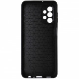 Husa spate plastic+textil+TPU negru pentru Samsung Galaxy A32 5G