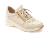 Cumpara ieftin Pantofi sport RIEKER bej, N9301, din piele ecologica
