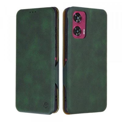 Husa pentru Motorola Edge 50 Fusion, Techsuit, Safe Wallet Plus, Verde foto