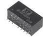 Convertor DC/DC XP POWER 18-75V la 12V, 3W, 0.25A, VIP4812SA