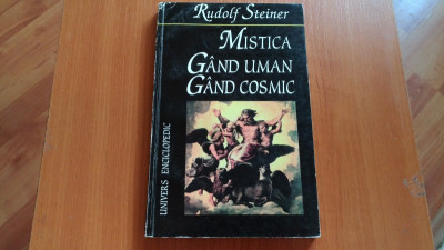 MISTICA- GIND UMAN- GIND COSMIC-RUDOLF STEINER foto