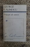 PRINCIPII DE ESTETICA- GEORGE CALINESCU , 1968