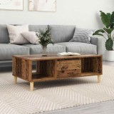 vidaXL cu depozitare cu ușă Lemn vechi 103.5 x 60 x 35 cm Lemn compozit