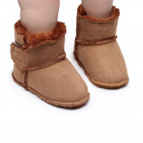 Cizmulite maro imblanite - Season (Marime Disponibila: 3-6 luni (Marimea 18, Superbaby