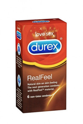 Prezervative Durex Real Feel,6 buc foto