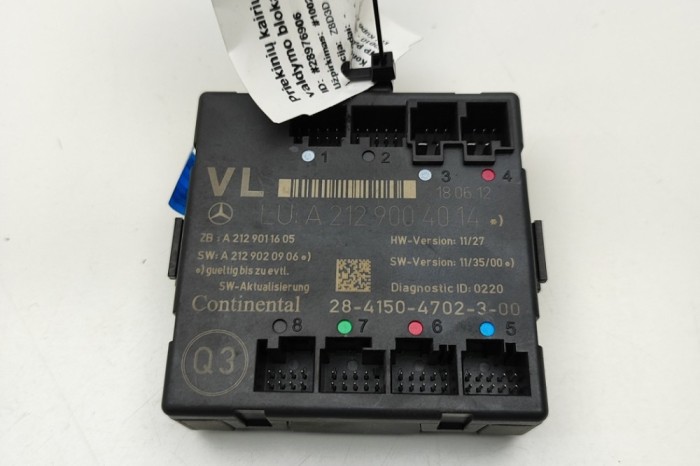 Modul de control ușă st&acirc;nga față MERCEDES-BENZ CLS C218 2012 OEM: A2129004014,A2129011605,A2129020906 28976906