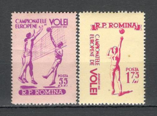 Romania.1955 C.E. de volei Bucuresti YR.190