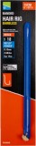 Carlige Legate PRESTON Kkh-B Banded Hair Rig, 15cm, 3.355kg, 0.19mm, Nr.12, 8buc/pac