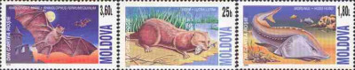 MOLDOVA 1999, Fauna, serie neuzată, MNH foto