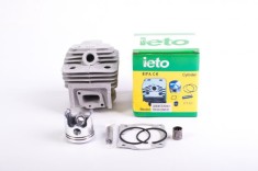 Set motor complet motocoasa, 40mm, 43cc, bolt 9mm, garnitura, Micul Fermier, GF-0517, GF-0157