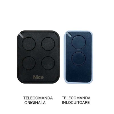 Telecomanda poarta garaj de 2 si 4 canale cod saritor 433.92MHz Nice Flo 4 RE compatibila cu originalul (839) foto