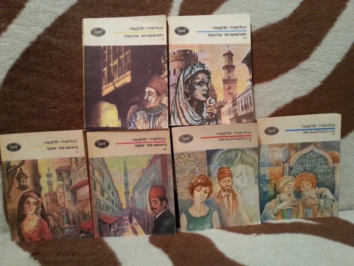 O PLIMBARE PRIN PALAT/PALATUL DORINTEI/STRADA ZAHARULUI-NAGHIB MAHFUZ (6 VOL)