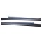Set 2 buc. ornament prag BMW Seria 5 (E60/E61), 06.2003-06.2010, partea stanga, type M5; grunduit; plastic; TUNING,