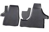 Set de 2 covorase cauciuc 3D stil tavita premium pentru VW T5, T6 din 2003, Volkswagen, Recambo