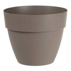 Ghiveci Flori, Plastic, Mocca, Diametru 35 cm