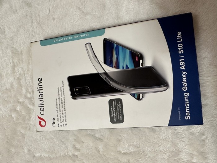 cellularline Fine Samsung Galaxy A91 / S10 Lite case