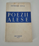 Carte veche 1943 Octavian Goga Poezii alese
